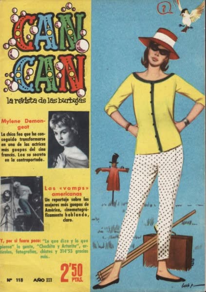 CAN CAN magazine side cover Issue 118  May 1960