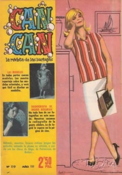 CAN CAN magazine side cover Issue 119  May 1960
