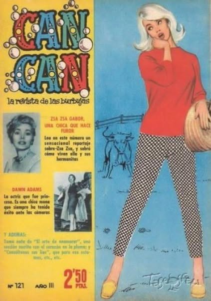 CAN CAN magazine side cover Issue 121  May 1960