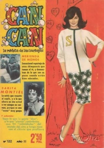 CAN CAN magazine side cover Issue 122  June 1960
