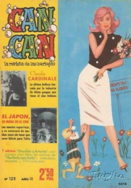 CAN CAN magazine side cover Issue 123  June 1960