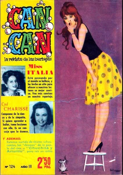 CAN CAN magazine side cover Issue 124  June 1960