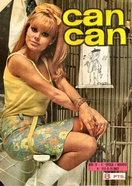 CAN CAN magazine side cover Issue 212  November 1967