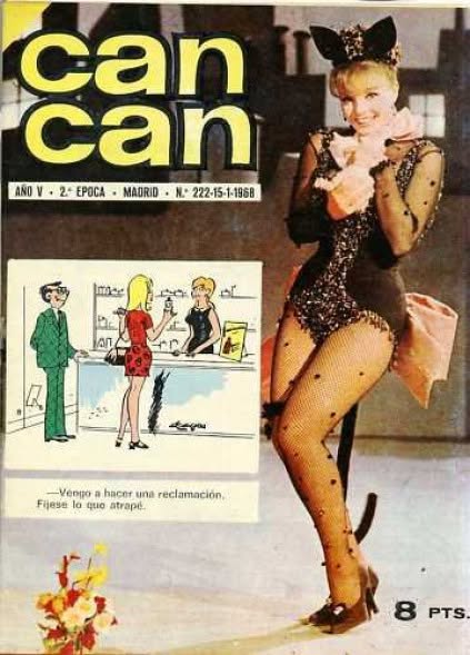 CAN CAN magazine side cover Issue 222  January 1968