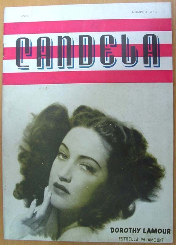 CANDELA magazine side cover Issue 2/3 May/June 1947