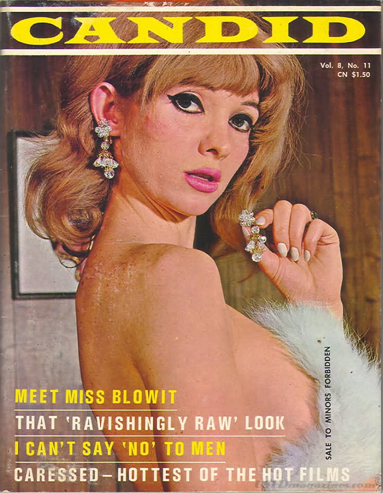 CANDID magazine side cover  July 1966