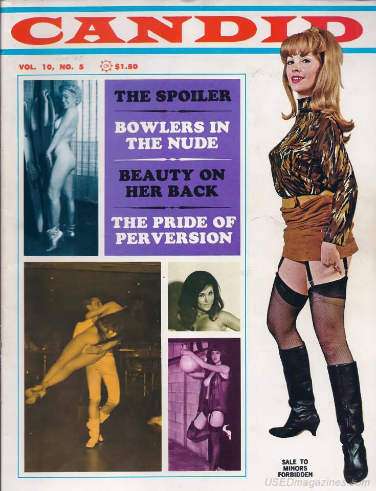 CANDID magazine side cover  November 1967