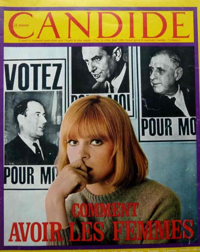 CANDIDE magazine side cover Issue 286 17 October 1966