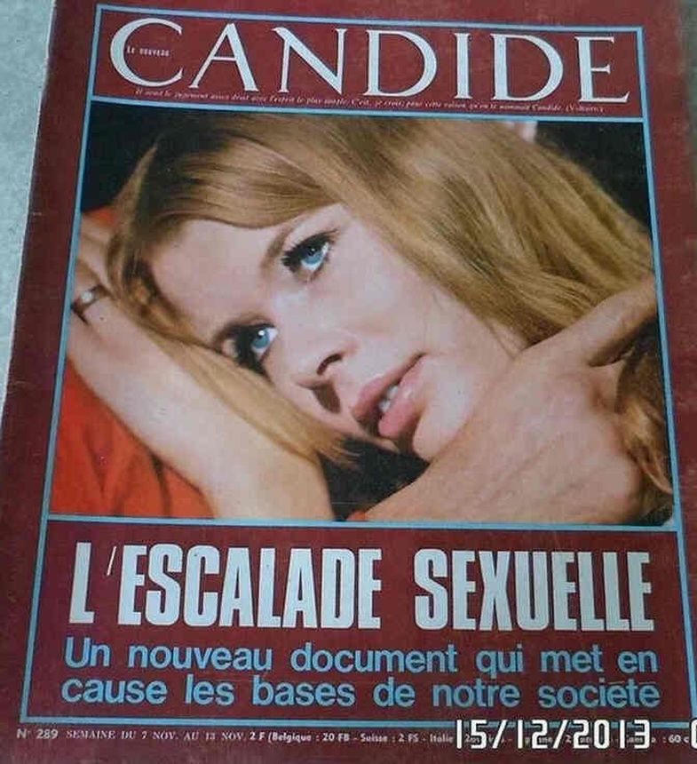CANDIDE magazine side cover Issue 289 7 November 1966