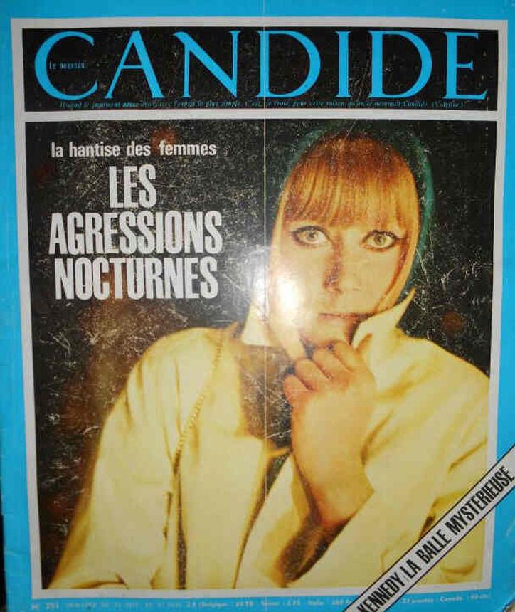 CANDIDE magazine side cover Issue 291 21 November 1966