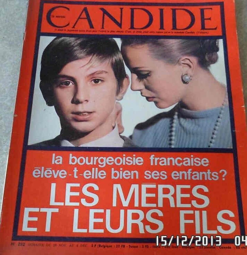 CANDIDE magazine side cover Issue 292 28 November 1966