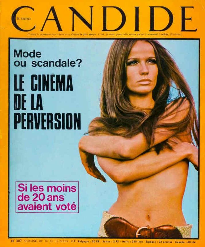 CANDIDE magazine side cover Issue 307 13 March 1967