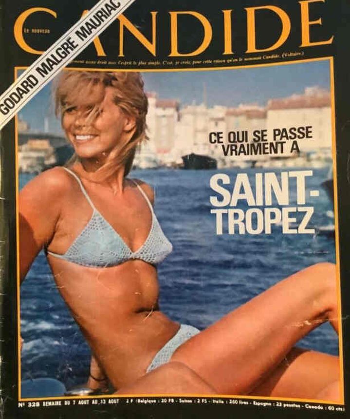 CANDIDE magazine side cover Issue 328 7 August 1967