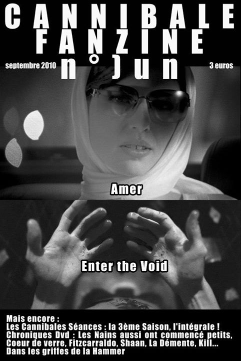 CANNIBALE magazine side cover Issue 1 September 2010
