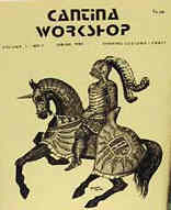 CANTINA WORKSHOP magazine side cover Issue 3  1982