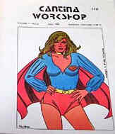 CANTINA WORKSHOP magazine side cover Issue 6  1983