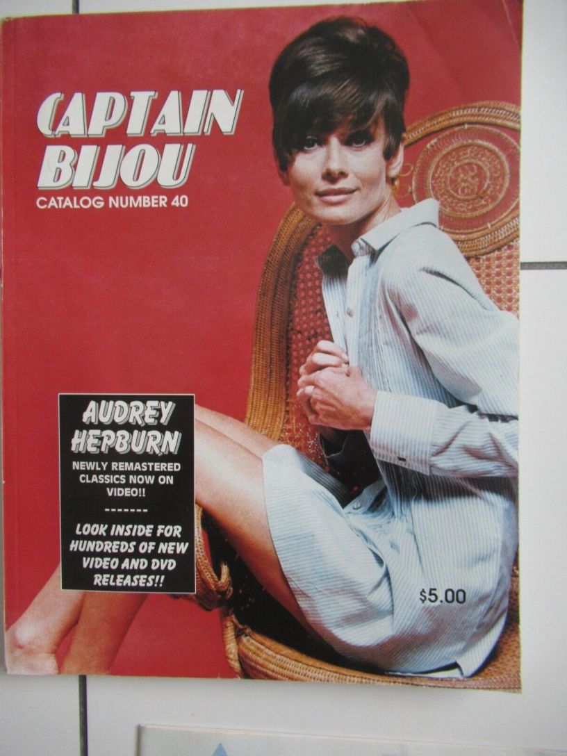 CAPTAIN BIJOU magazine side cover Issue 40   2001