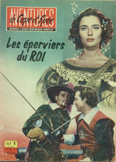 AVENTURES DE CAPE ET DEPEE magazine side cover November 1962