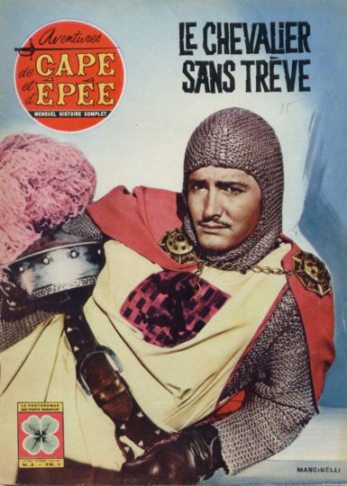 AVENTURES DE CAPE ET DEPEE magazine side cover February 1963
