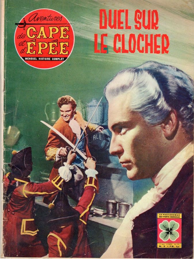 AVENTURES DE CAPE ET DEPEE magazine side cover March 1963