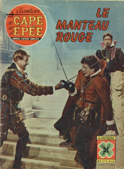 AVENTURES DE CAPE ET DEPEE magazine side cover September 1963