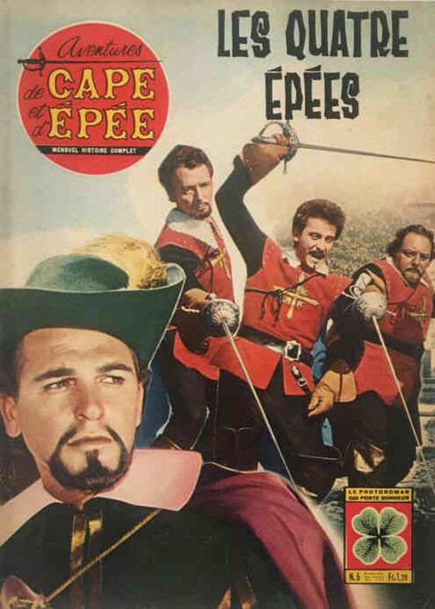 AVENTURES DE CAPE ET DEPEE magazine side cover Issue 5  May 1963