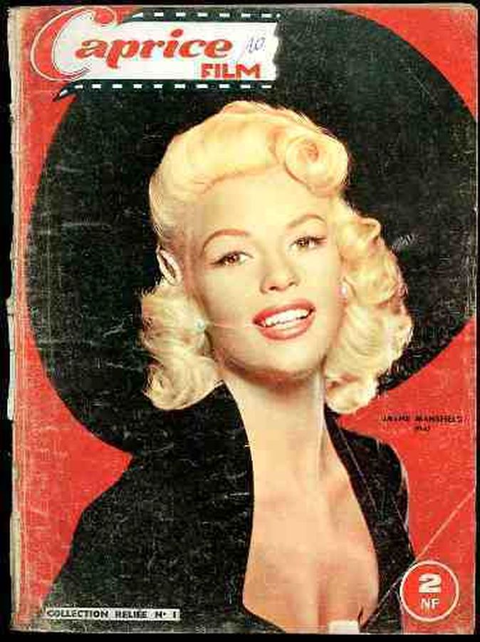 CAPRICE FILM magazine side cover Issue 1   1960
