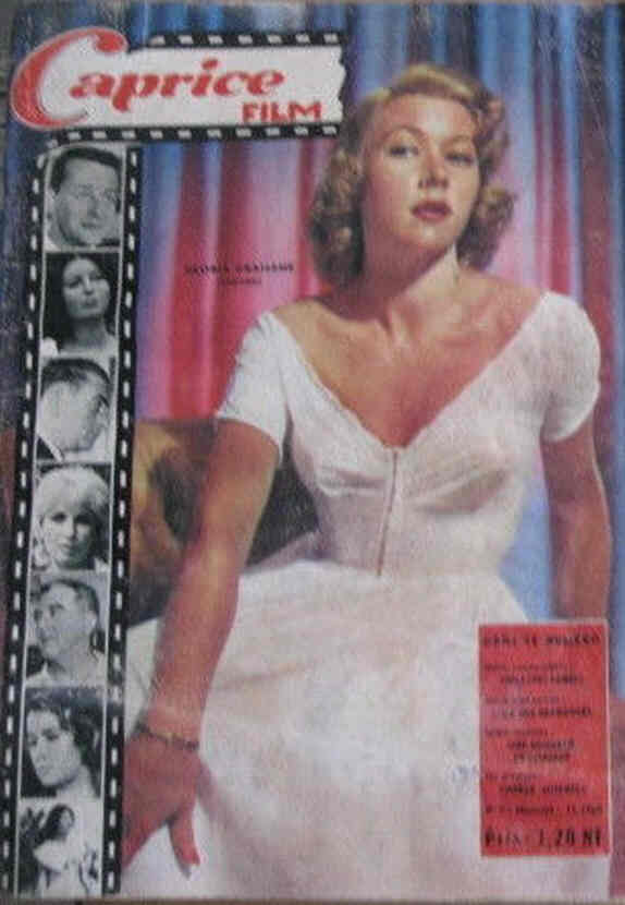 CAPRICE FILM magazine side cover Issue 3   1960