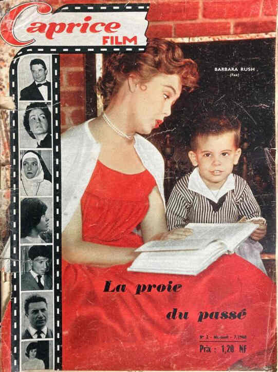 CAPRICE FILM magazine side cover Issue 2  July 1960