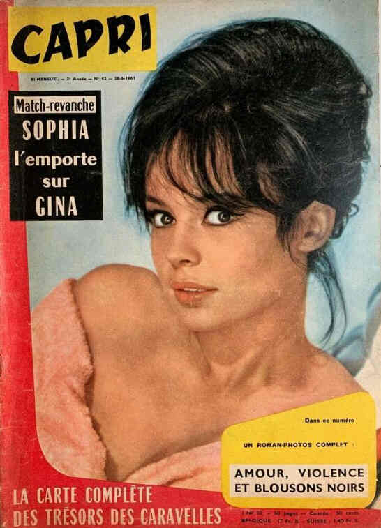 CAPRI magazine side cover Issue 42 28 April 1961