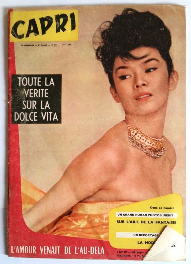 CAPRI magazine side cover Issue 38 3 May 1961