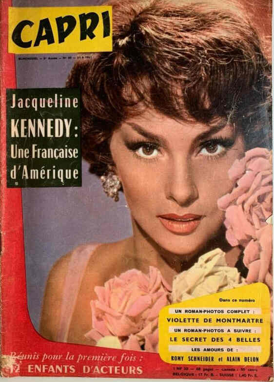 CAPRI magazine side cover Issue 40   1961