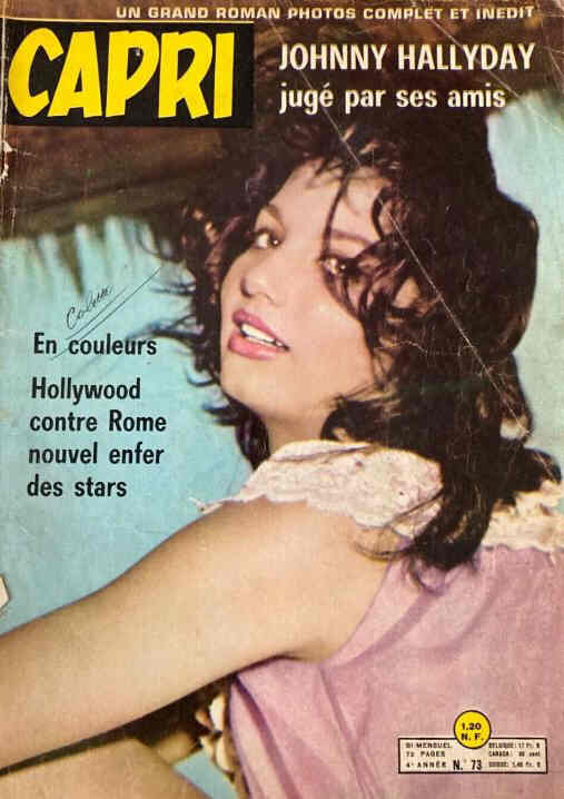 CAPRI magazine side cover Issue 73   1962