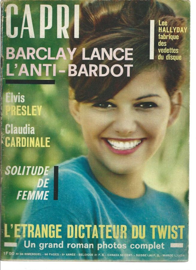 CAPRI magazine side cover Issue 88  April 1963