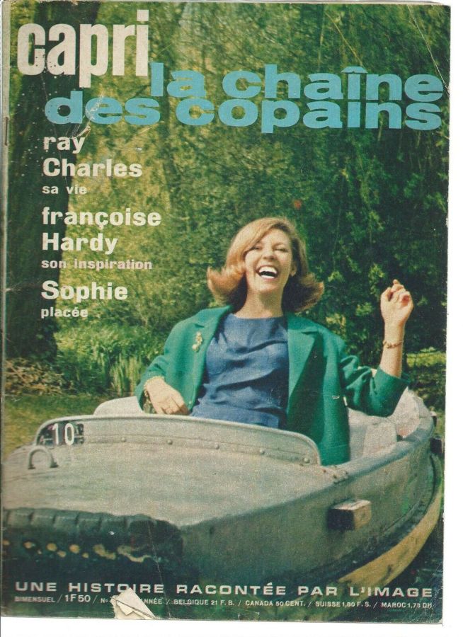 CAPRI magazine side cover  June 1963