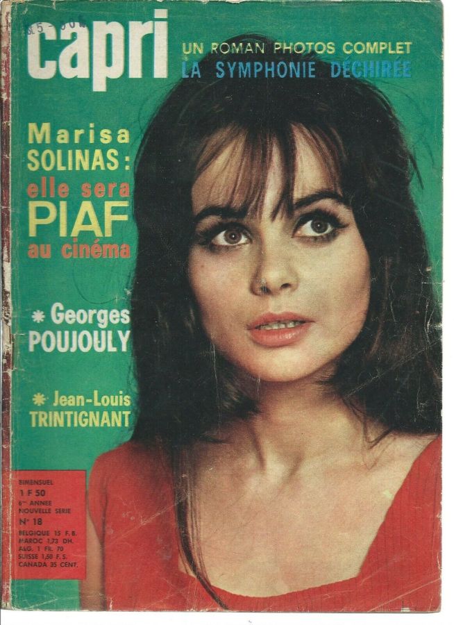 CAPRI magazine side cover Issue 18  May 1964