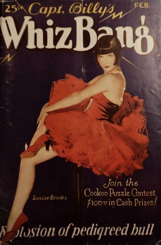 CAPTAIN BILLYS WHIZ BANG magazine side cover  February 1928