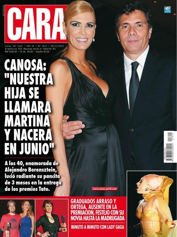 CARAS magazine side cover 19 November 2012