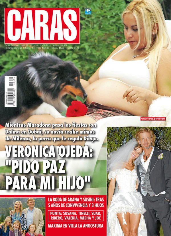 CARAS magazine side cover 26 December 2012
