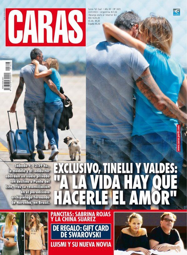 CARAS magazine side cover 13 February 2013