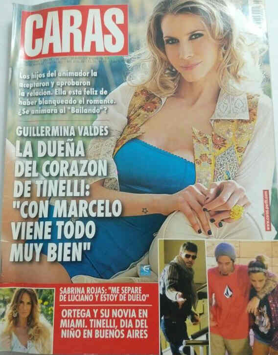CARAS magazine side cover 14 August 2012