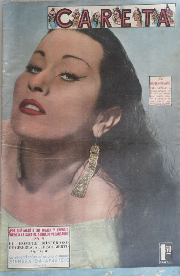 CARETA magazine side cover Issue 11 17 June 1954