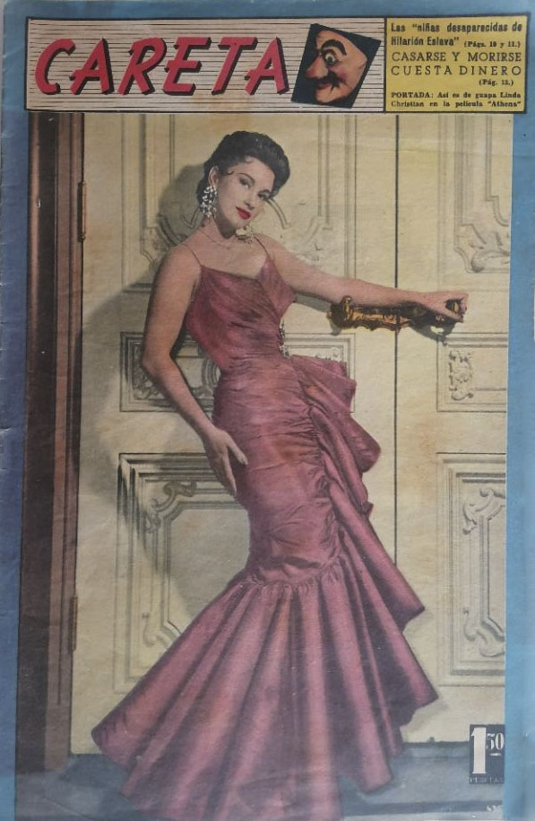 CARETA magazine side cover Issue 35 2 December 1954