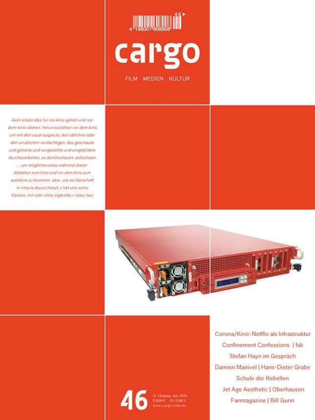 CARGO magazine cover Issue 46  June 2020