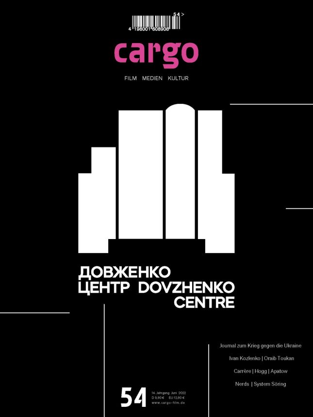 CARGO magazine cover Issue 54  June 2022