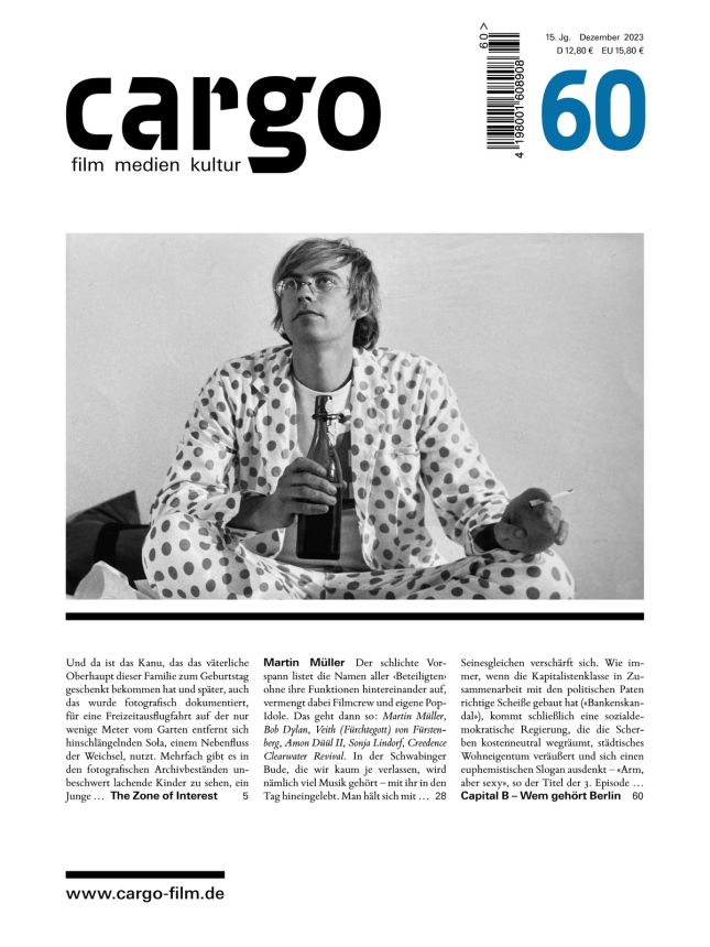 CARGO magazine cover Issue 60  December 2023