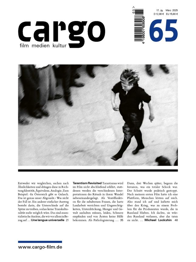 CARGO magazine cover Issue 65  March 2025