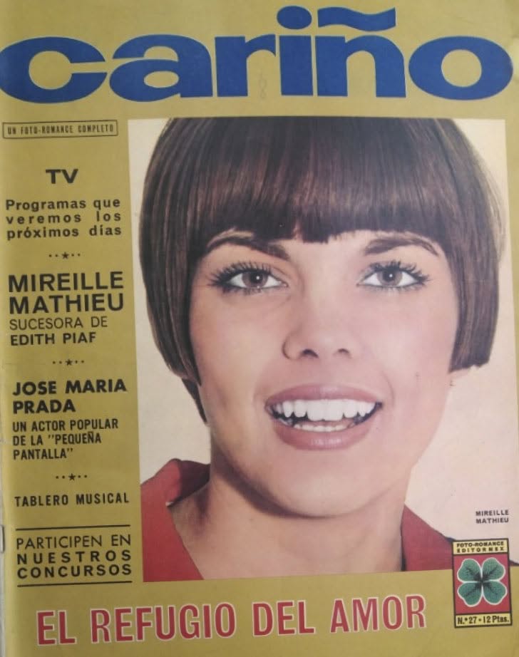 CARINO magazine side cover Issue 27   1966