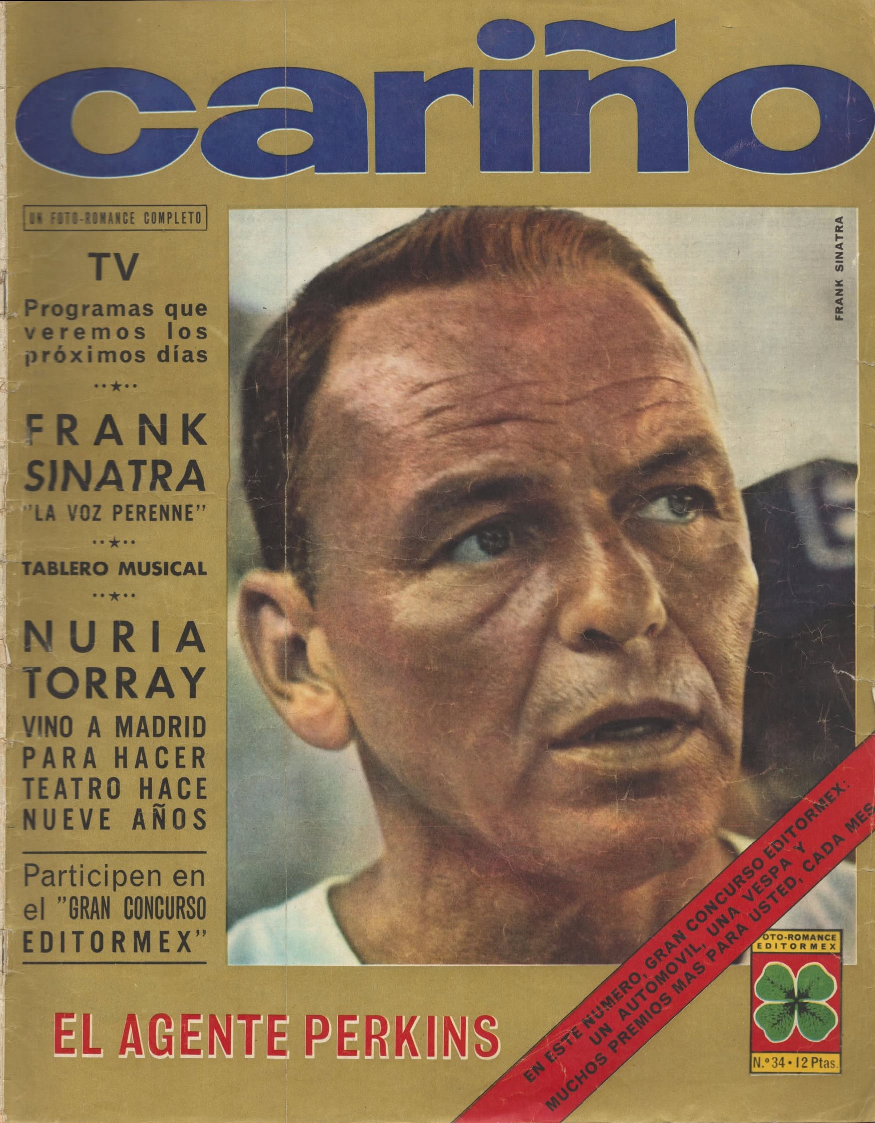 CARINO magazine side cover Issue 34   1967