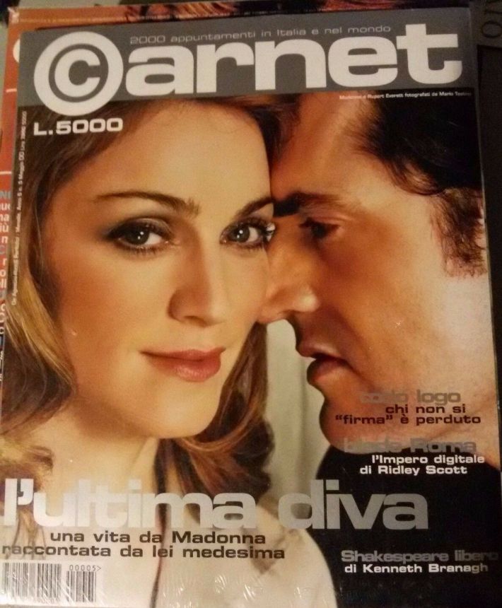 CARNET CINEMA magazine side cover  May 2000